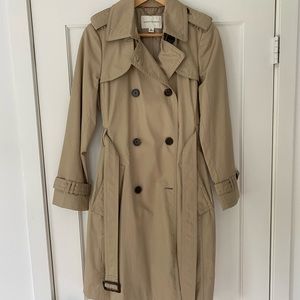 Banana Republic Khaki Trench Coat